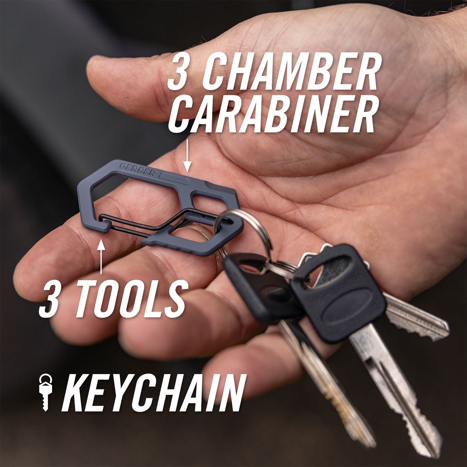 Gerber Gear Carabiner - Urban Blue