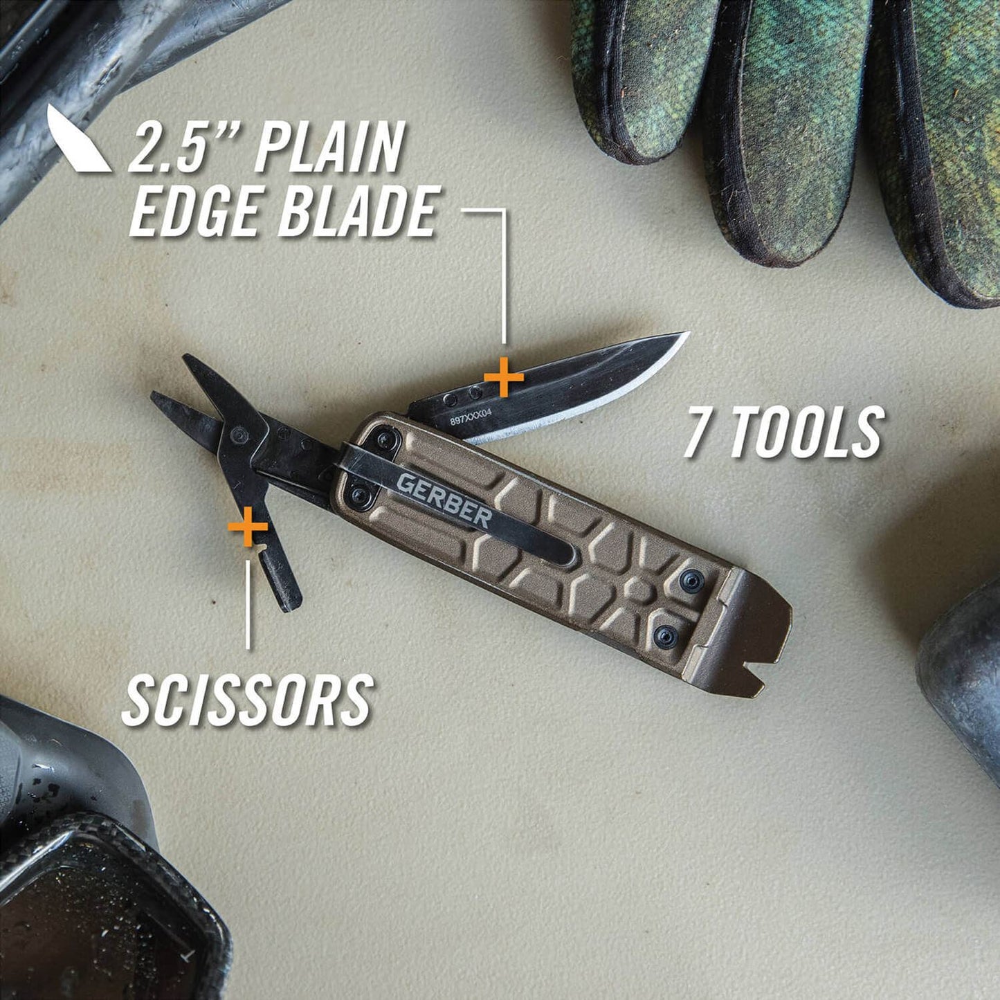 Gerber Gear Lockdown Slim Pry - Onyx